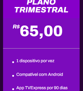 TVExpress - Plano Trimestral